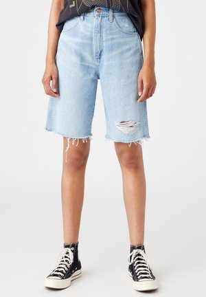 Wrangler, Short en jean - destroyed denim