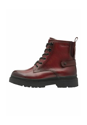 Tamaris Lace-up ankle boots - bordeaux