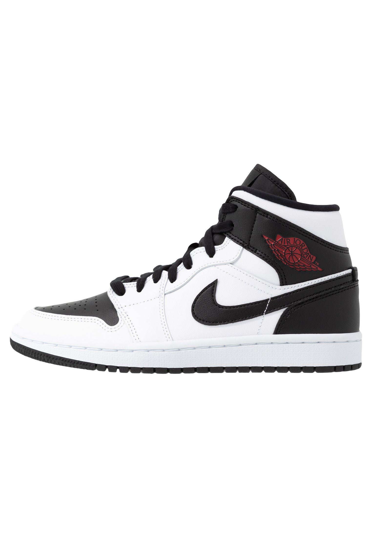 AIR 1 MID - Sneakers alte - white/gym red/black AIR 1 MID - Sneakers alte - white/gym red/black