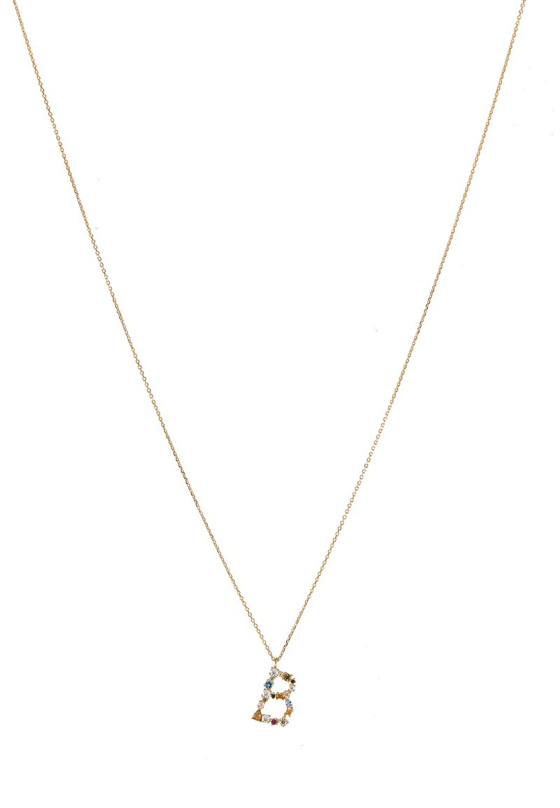 Damen Halsketten | PDPAOLA LETTER NECKLACE Halskette gold-coloured/goldfarben - NL73101 Damen Halsketten | PDPAOLA LETTER NECKLACE Halskette gold-coloured/goldfarben - NL73101