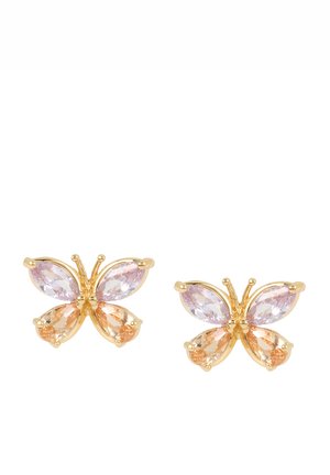 CUBIC ZIRCONIA STUD - Orecchini - purple
