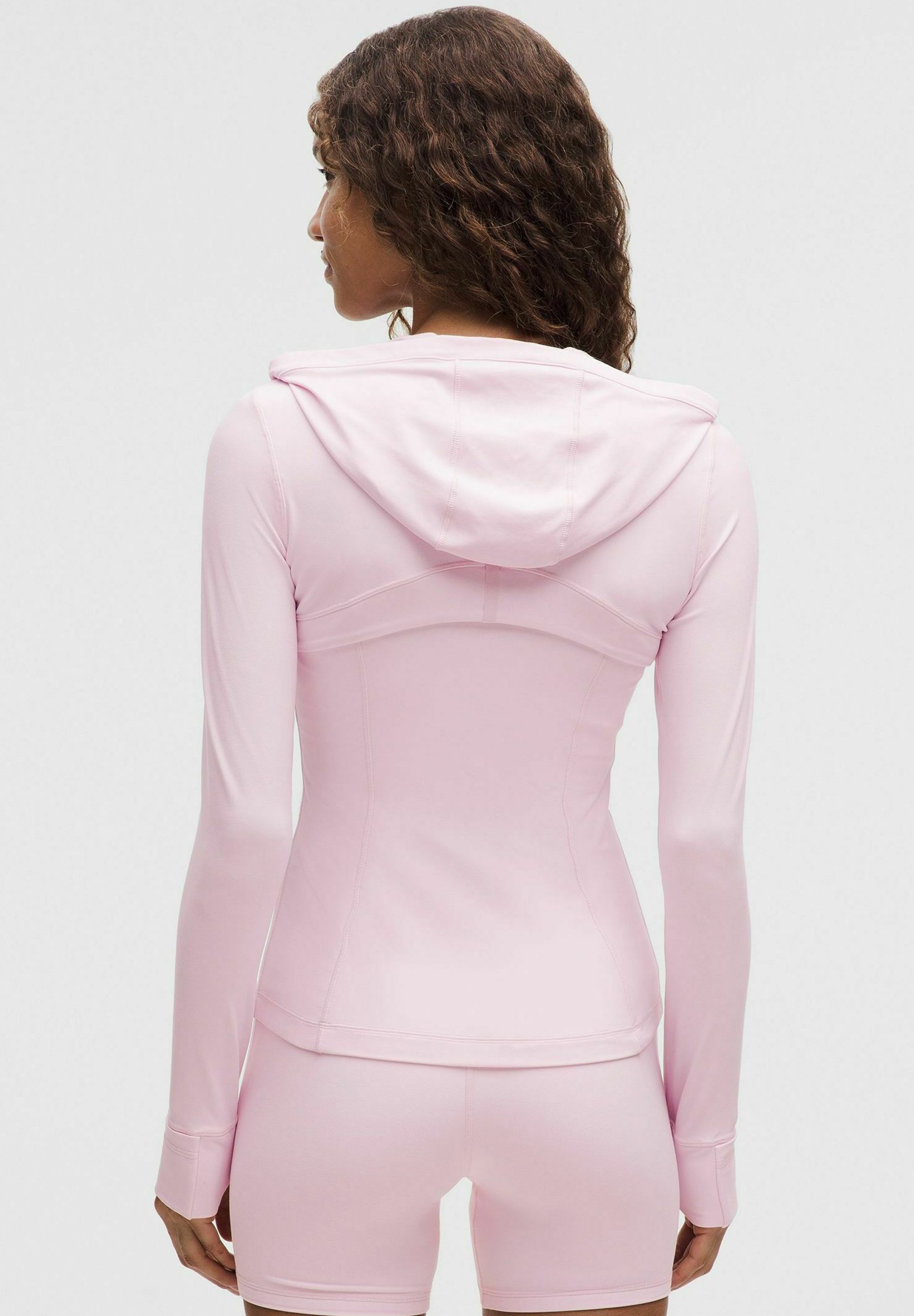 lululemon HOODED DEFINE - Trainingsjacke - blissful pink/rosa