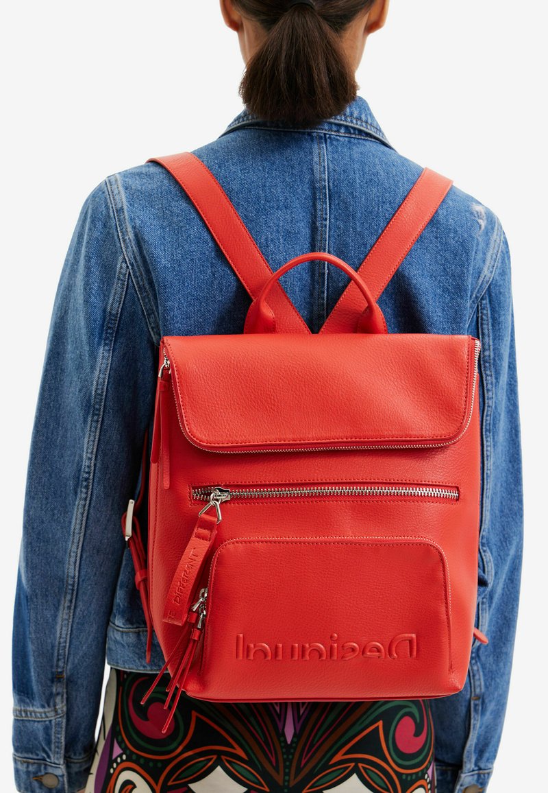 Desigual URBAN FLAP - Zaino - orange