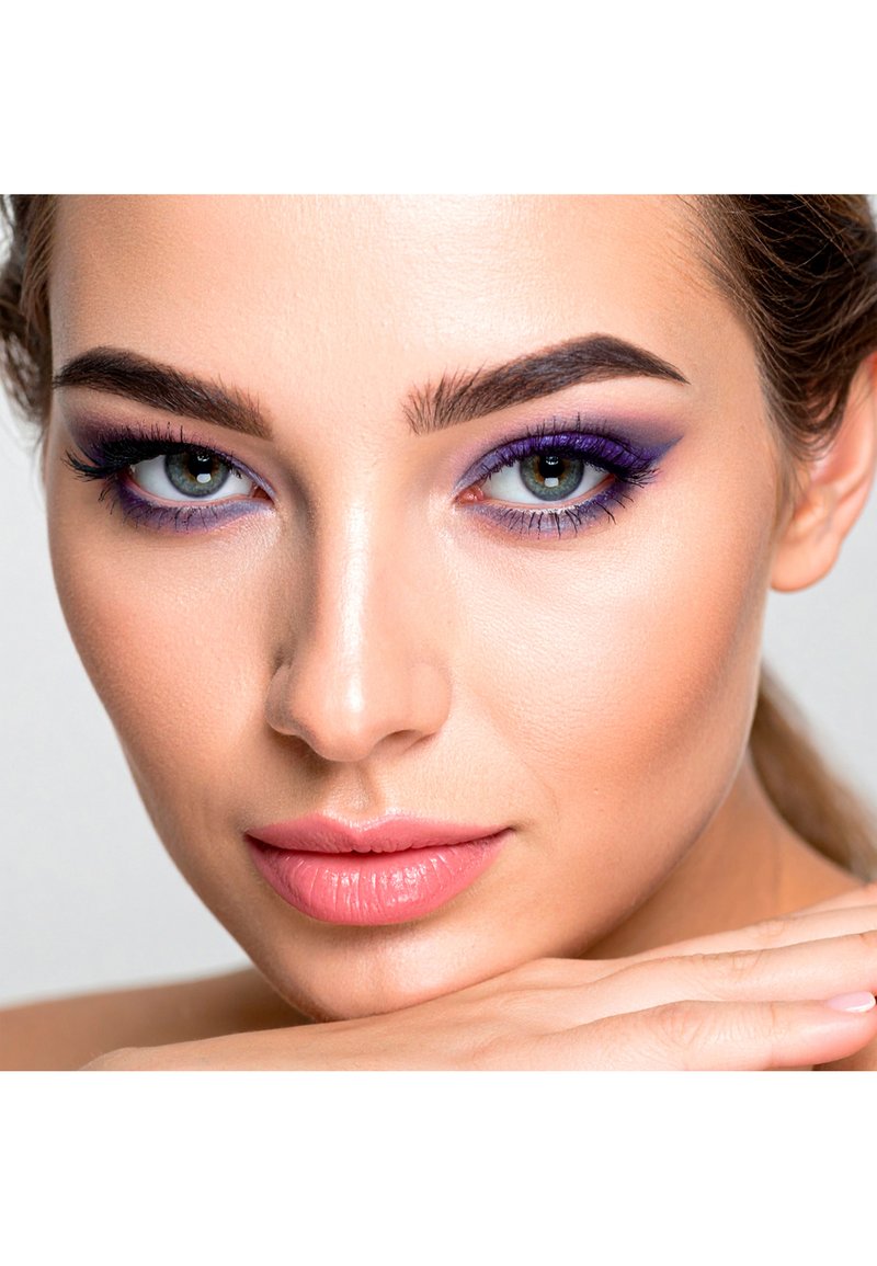 Crayon Eyeliner Et Ombre à Paupières Pailleté Violet Wynie - Neuf - Hypoallergénique