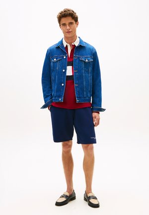 Tommy Hilfiger LOGO TERRY SWEAT SHORTS - Σορτς - navy