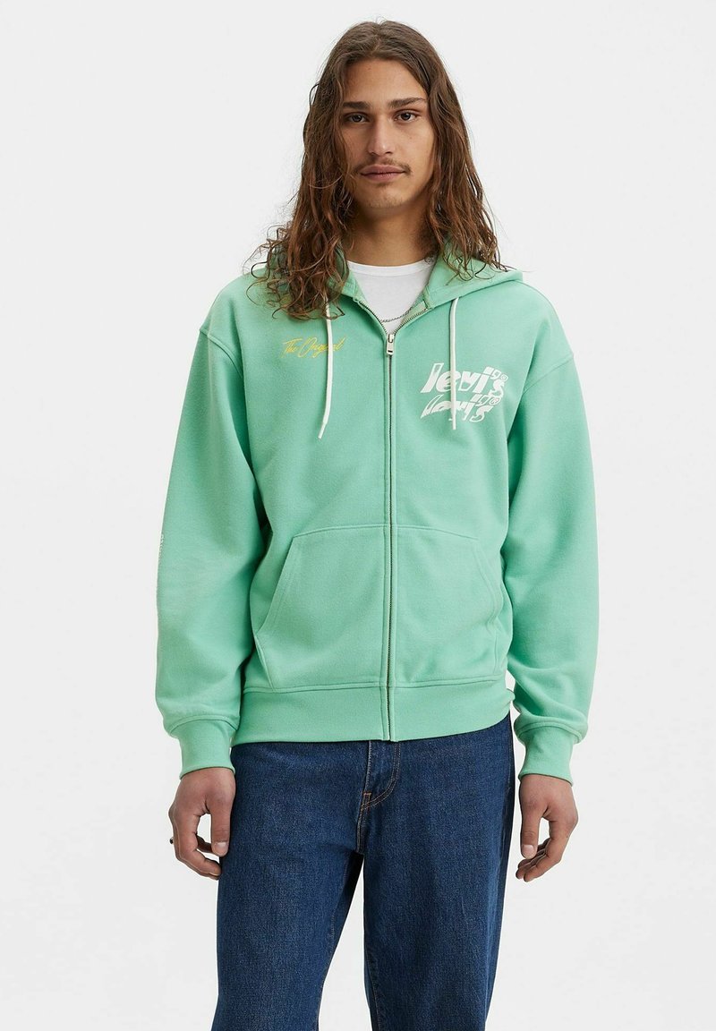Levi’s® Sweater met rits groen