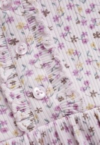 Minymo LONG SLEEVES ALL OVER PRINT  - Jerseykleid - tender touch