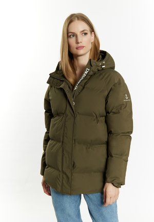 MIT WATTIERUNG BOUNDRY - Cappotto invernale - militäroliv