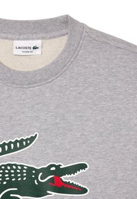 Lacoste BIG CROC  - Mikina - hellgrau