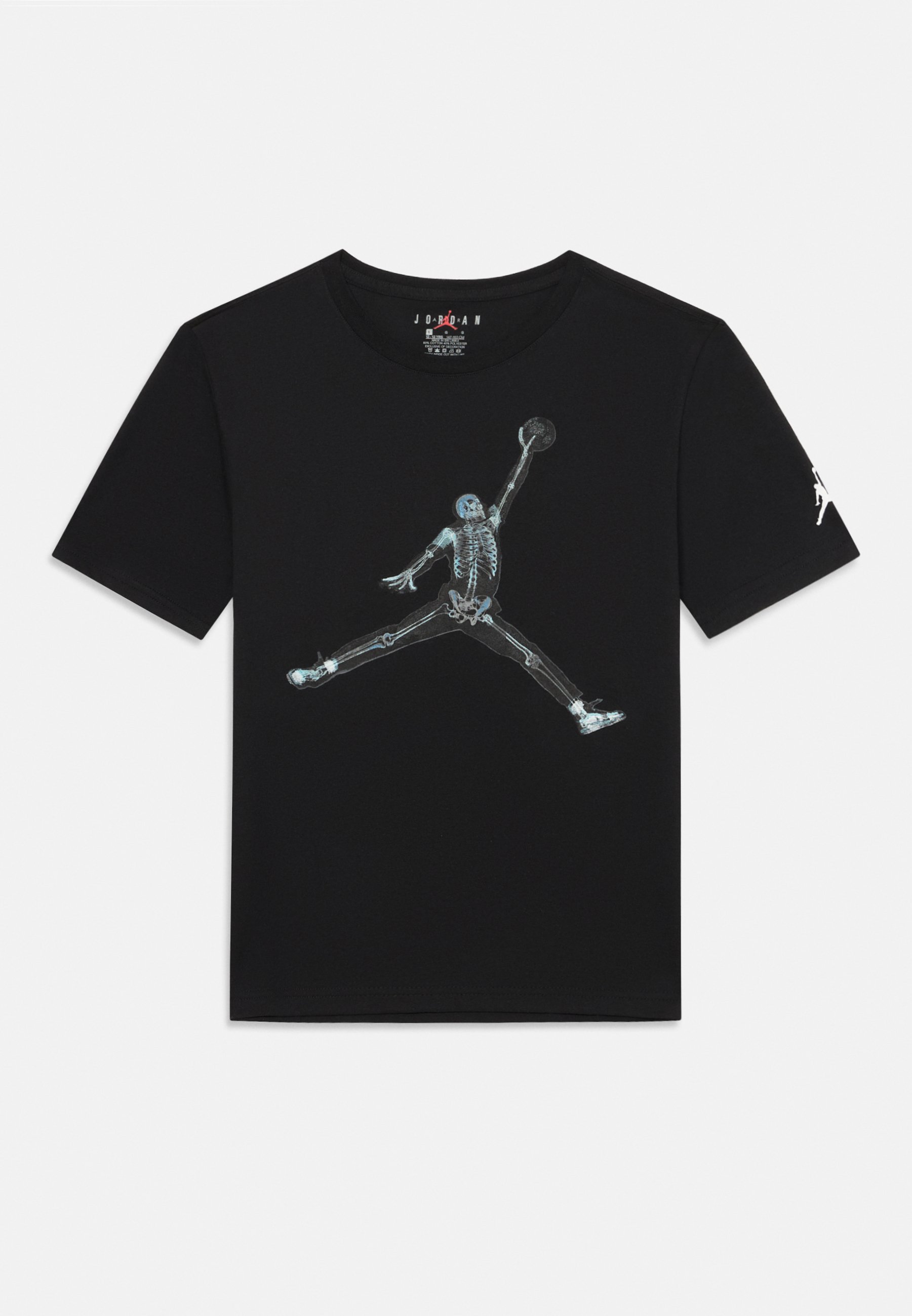Jordan SKELETON JUMPMAN TEE Print T-shirt black