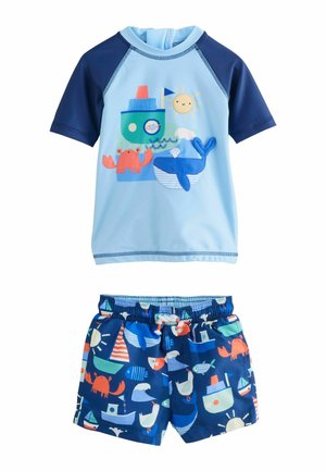 REGULAR FIT -  SET - Costum de baie - blue