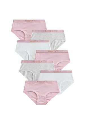 Next, SEVEN PACK  - Trusser - pink grey