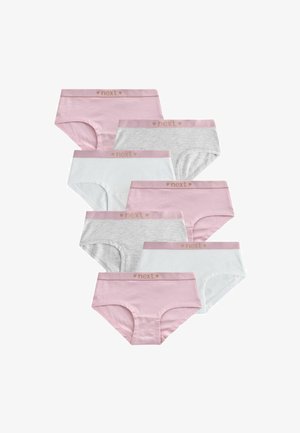 Next, SEVEN PACK - Slip - pink grey