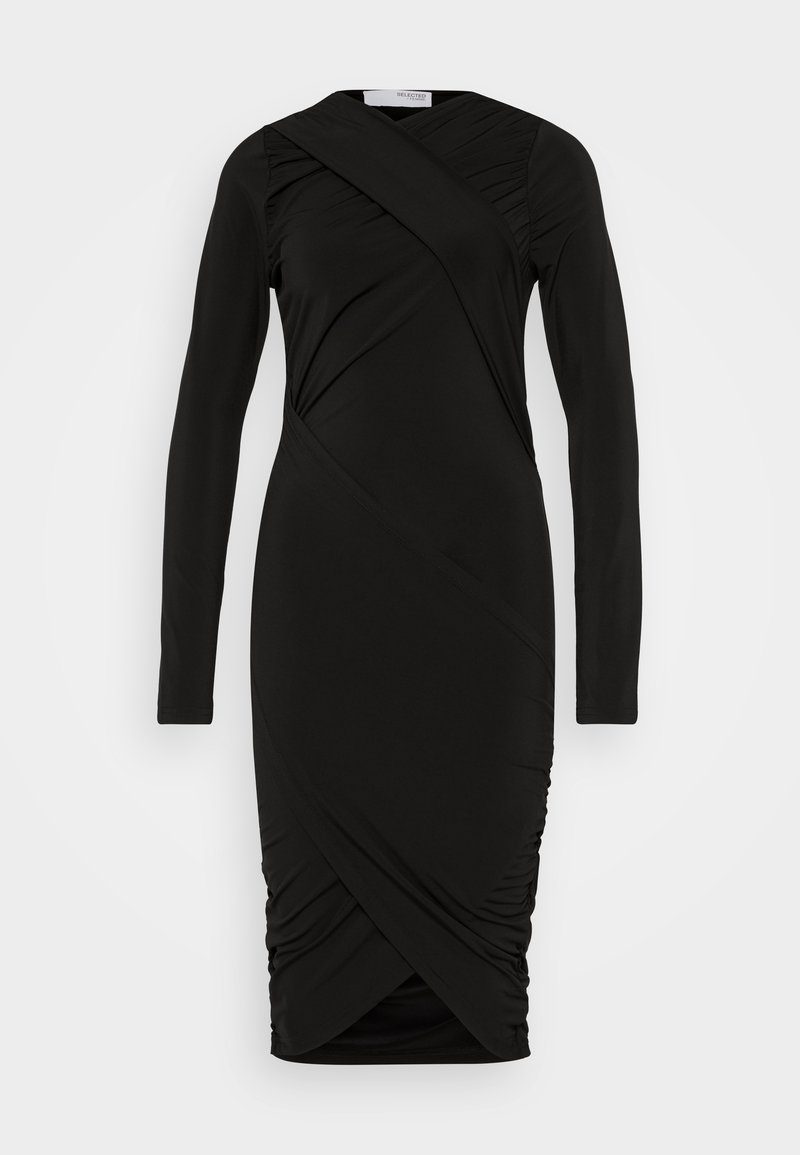 Selected Femme Jerseyjurk zwart