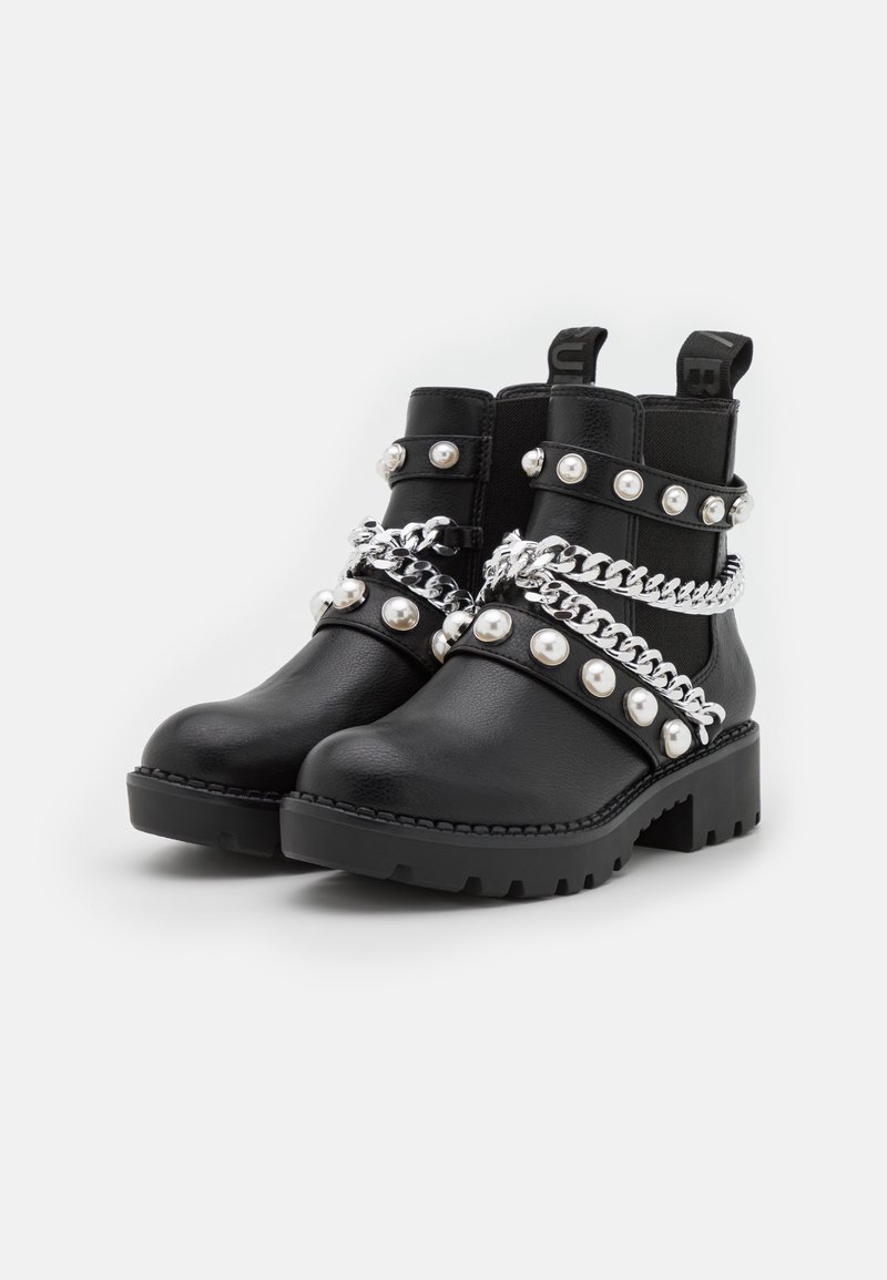 Buffalo Stivaletti texani biker black/nero (Second hand