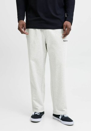 Jack & Jones Tepláky - white melange