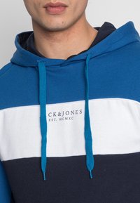 Jack & Jones Felpa con cappuccio - blue