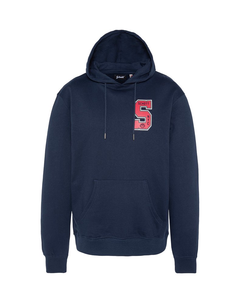 Schott Sweater donkerblauw