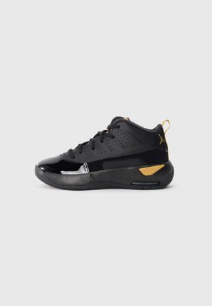 MAX AURA 7 UNISEX - Sneakers high - black/gold-coloured/black