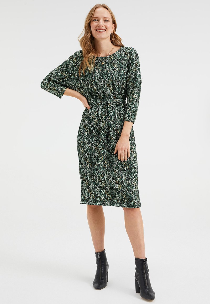 Damen Kleider | WE Fashion Etuikleidgreen/dunkelgrün - ZZ22826 Damen Kleider | WE Fashion Etuikleidgreen/dunkelgrün - ZZ22826