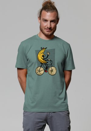 BANANA RIDER - T-shirt imprimé - green bay