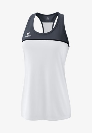 Erima CHANGE BY TANK - Top - weiss slate grey schwarz
