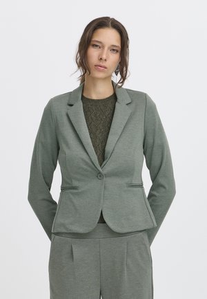 RIZETTA BLAZER - Blézer - green gables melange