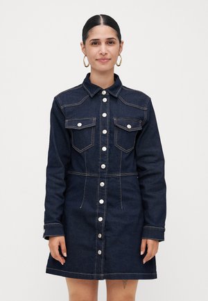 ONLMADDY DRESS - Jeansklänning - dark blue denim
