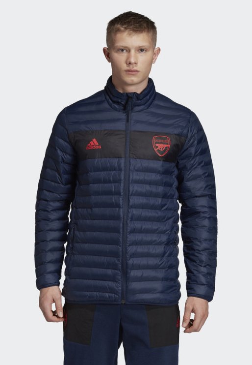 ARSENAL SEASONAL SPECIAL LIGHT DOWN JACKET Vinterjakke blue ARSENAL SEASONAL SPECIAL LIGHT DOWN JACKET Vinterjakke blue