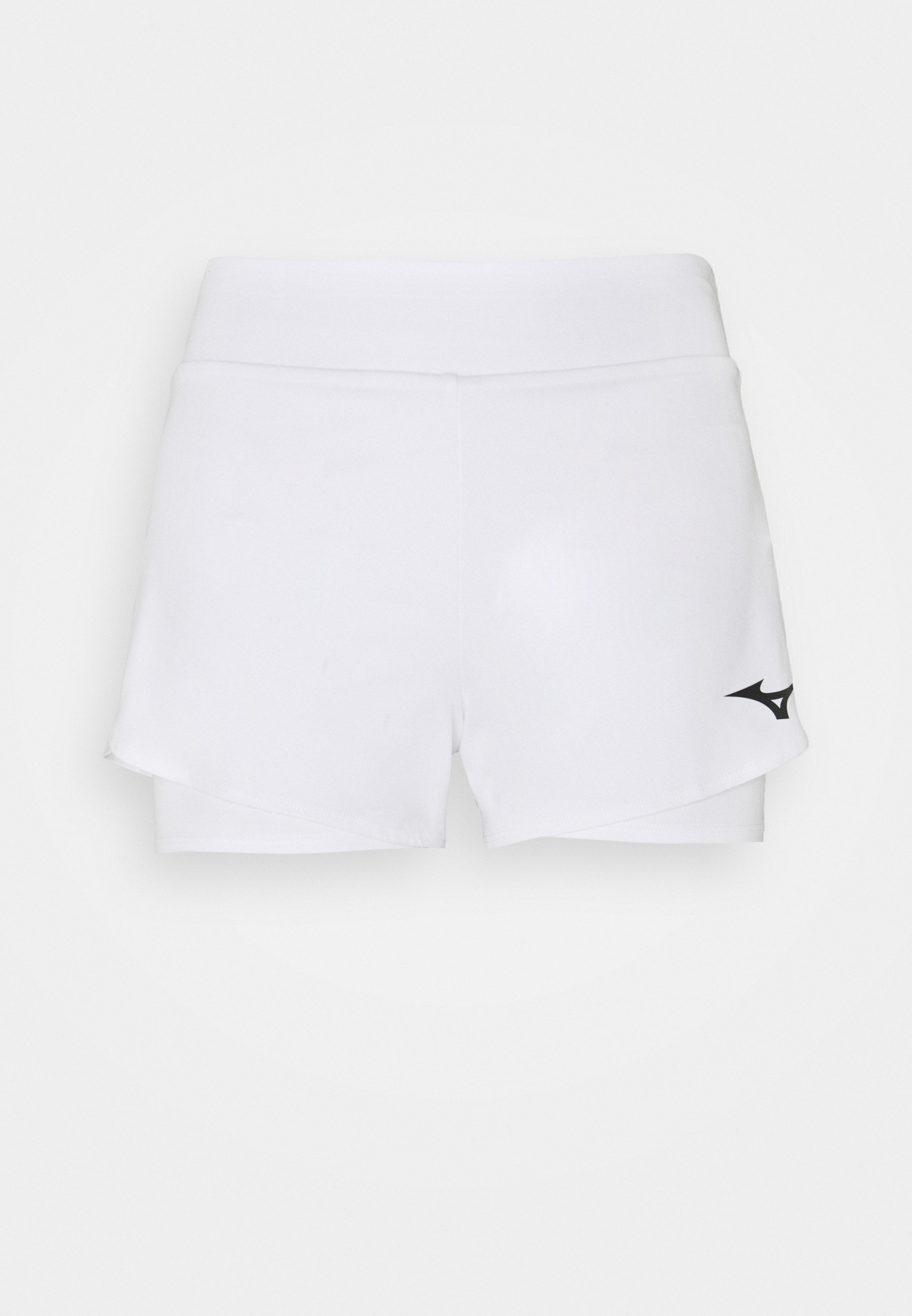 Mizuno FLEX SHORT - Pantalón corto de deporte - white/blanco - Zalando.es