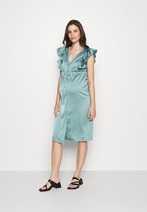 Anna Field MAMA MAMA DRESS MID DRESS OPEN SLIPS  - Robe de soirée - light green