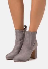 Anna Field Botines de tacón - light grey