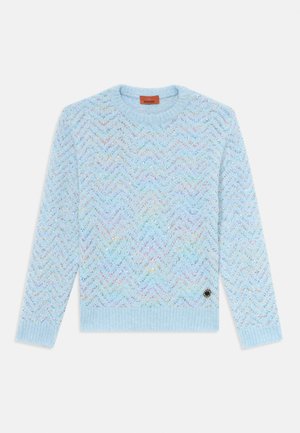 JUMPER - Jersey de punto - light blue