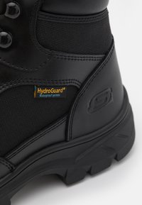 Skechers WASCANA - Lace-up ankle boots - black