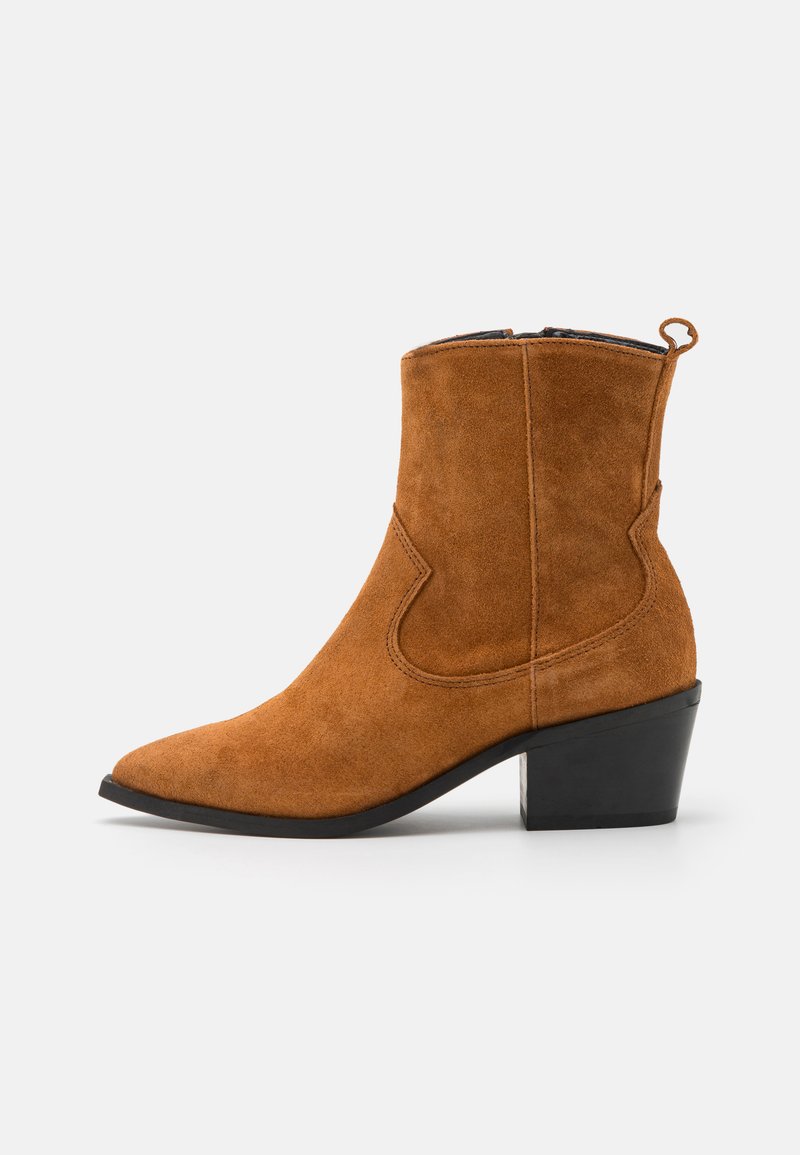 WALK LONDON Cowboy-/Bikerlaarsjes tan