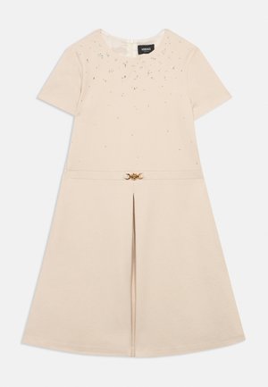 Versace DRESS PUNTO MILANO - Cocktailjurk - whisper/silver coloured