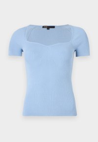MOKA - Tricou basic - bleu ciel