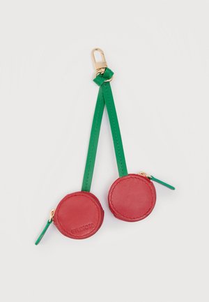CHERRY CLIP ON COIN PURSE - Geldbörse - red/green