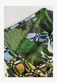 Wybrany, green geo print