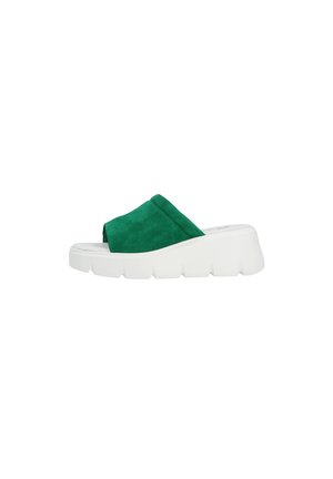 Rieker Sport Mules à talons - vert