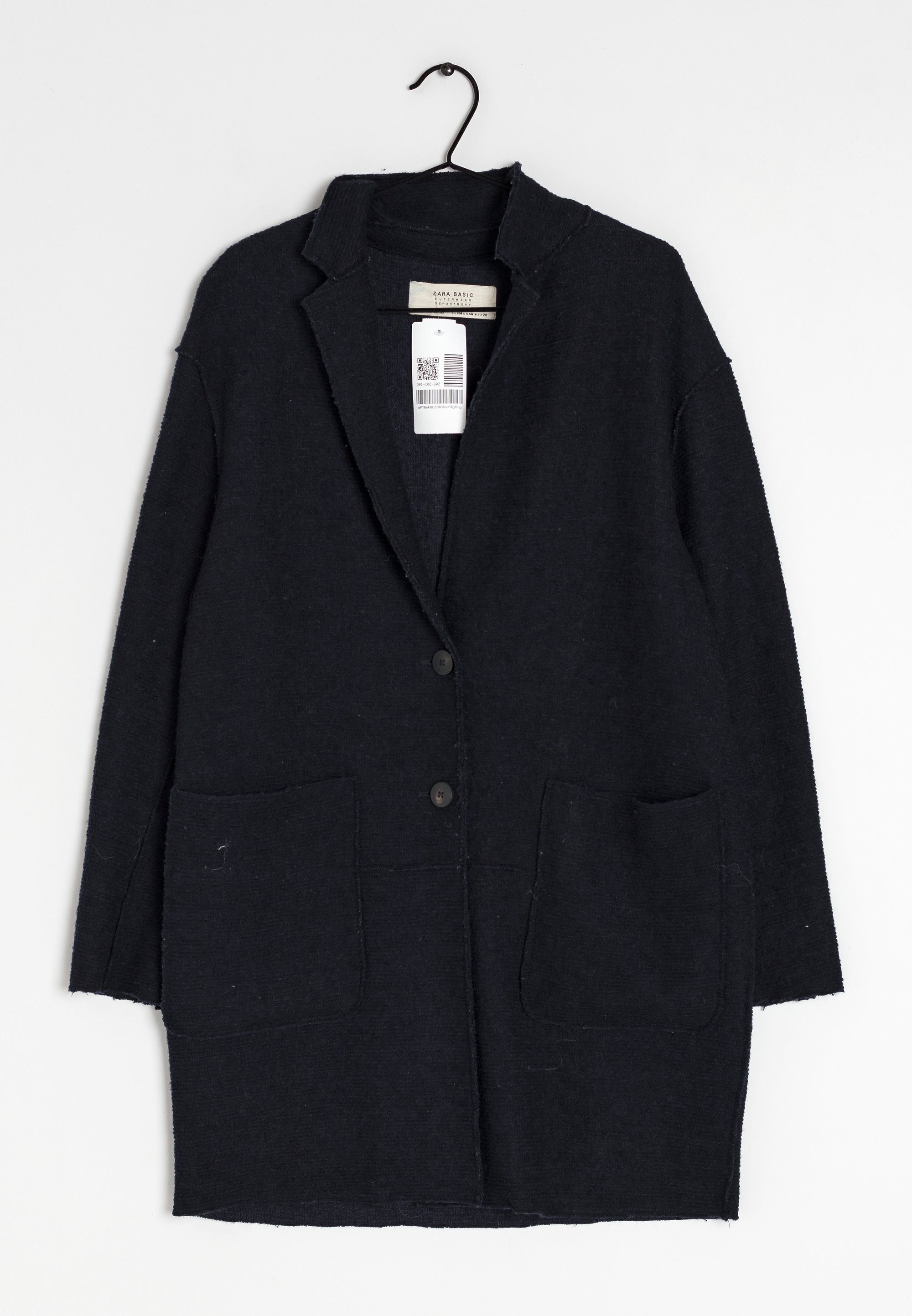 Zara Strickjacke blue/blau (Pre-owned) Zalando