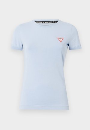 Guess, MINI TRIANGLE TEE - T-shirt basic - coronado blue