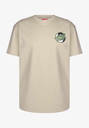 YIN YANG DOT - Print T-shirt - nickel
