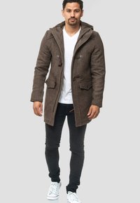INDICODE JEANS LIAM - Vinterfrakke - mottled brown
