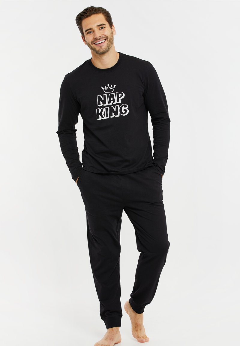 Threadbare NAP SET Nachtwäsche Set black/schwarz Zalando.at