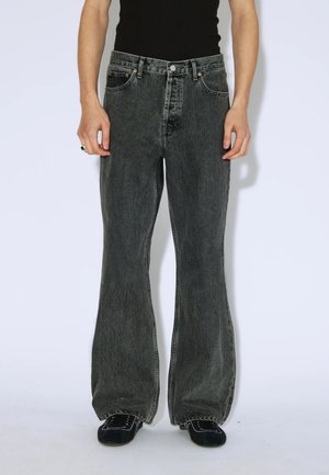 Relaxed fit jeans - mid grey retro