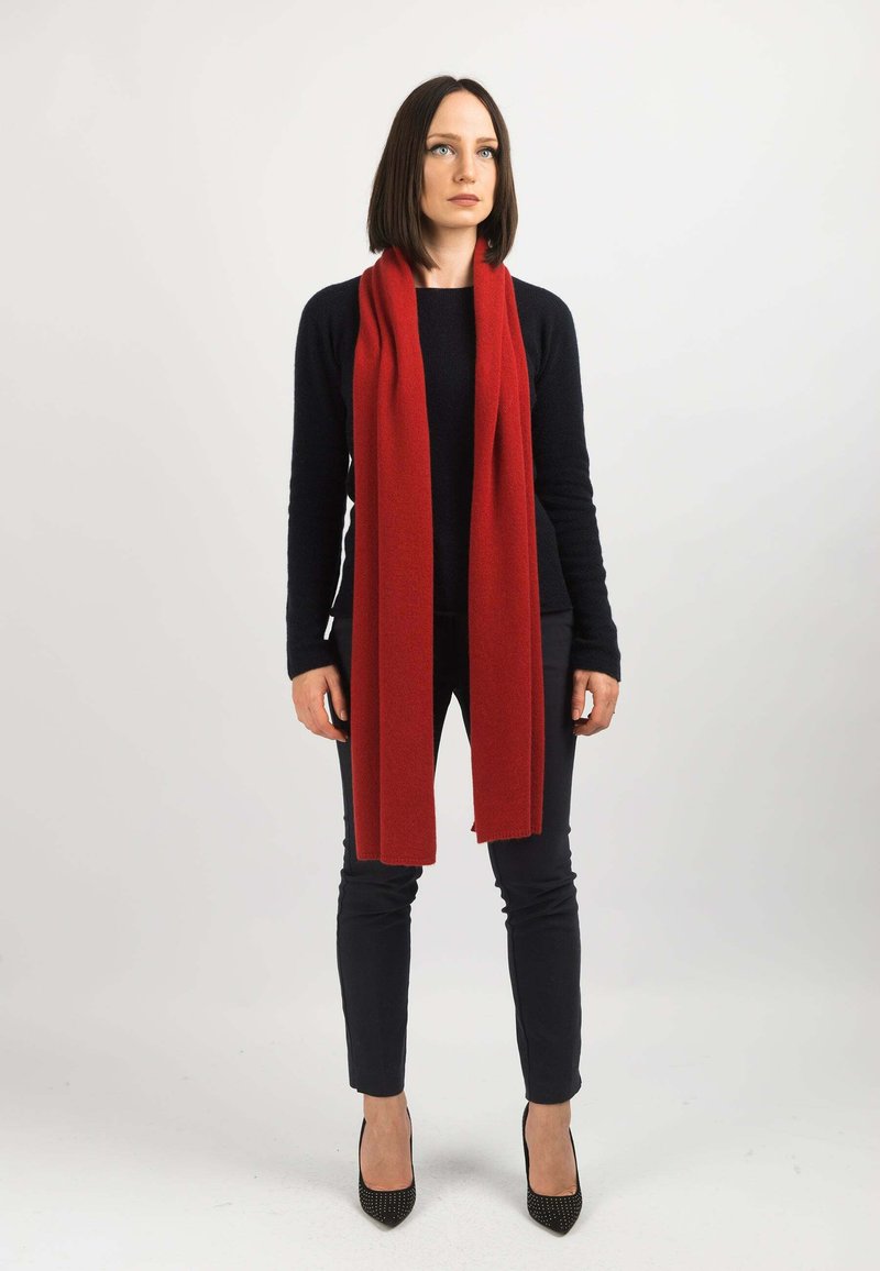 Dalle Piane Cashmere Halsduk - rosso