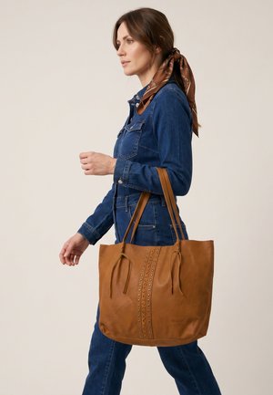 VENEZIA, HANDBAG - Shopping Bag - brown