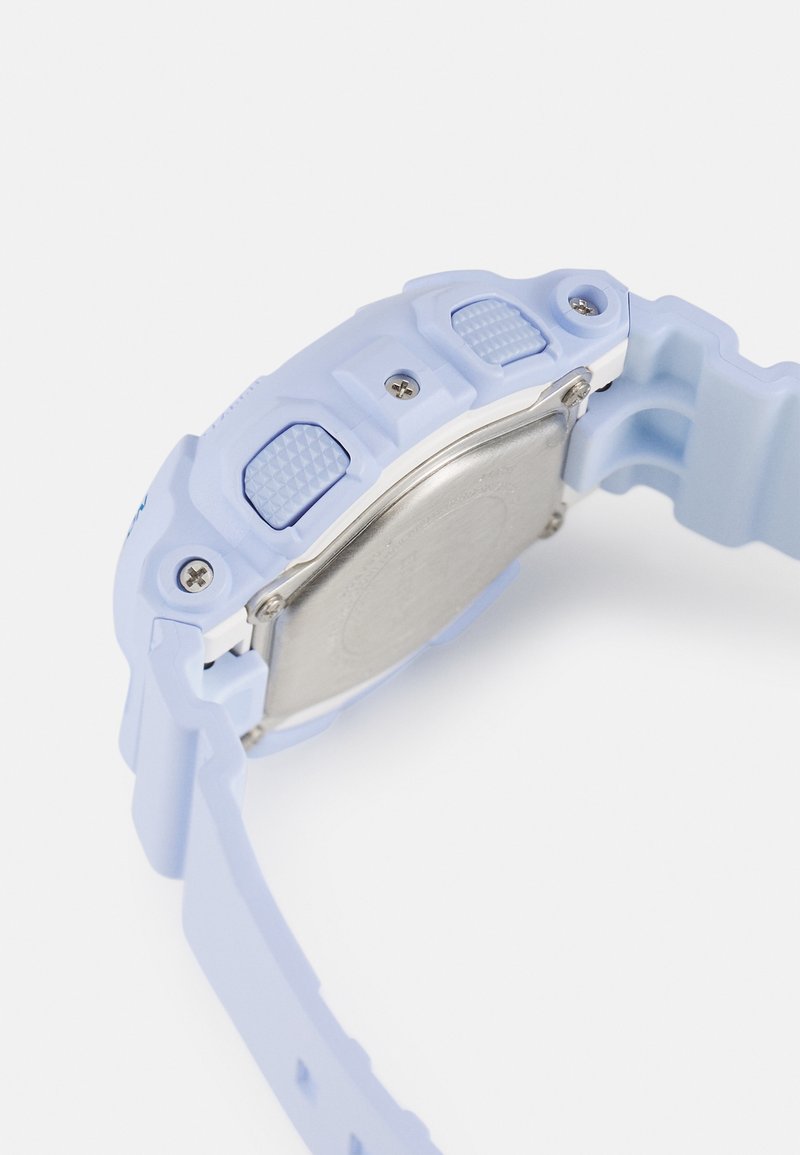 Casio Baby-G Analog Digitale Cinturino In Resina Blu Quadrante Blu Quarzo Ba 110yk 2a 100m Orologio Da Donna
