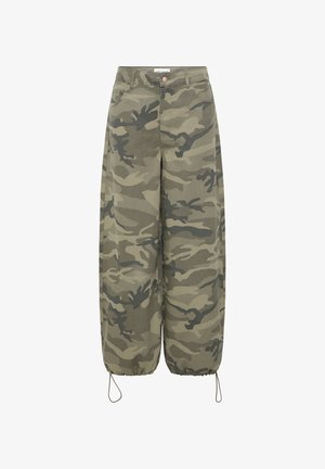 ICHI, IHXCARMOCA PA - Stoffhose - camo green
